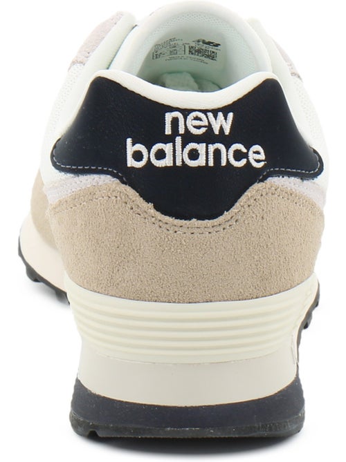 Baskets en cuir et suede new balance - Kiabi