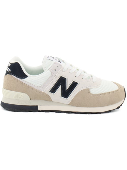 Baskets en cuir et suede new balance - Kiabi