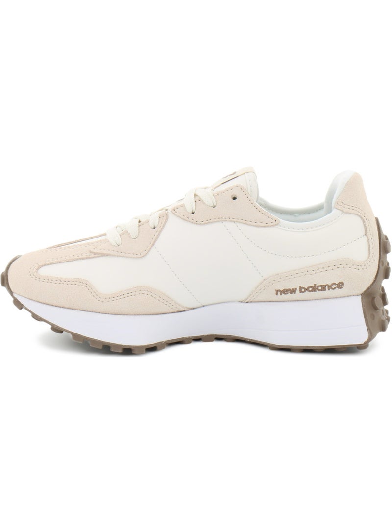 Baskets en cuir et suede new balance Blanc - Kiabi