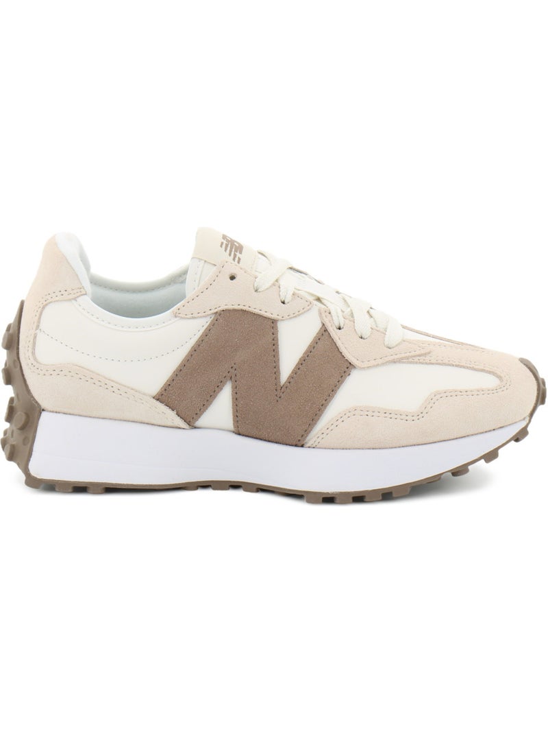 Baskets en cuir et suede new balance Blanc - Kiabi
