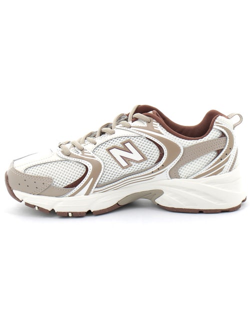 Baskets en cuir et suede new balance - Kiabi Baskets en cuir et suede new balance - Kiabi