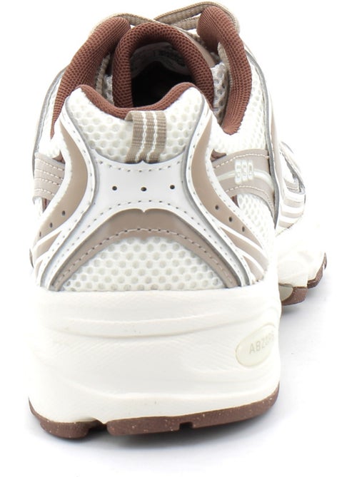 Baskets en cuir et suede new balance - Kiabi Baskets en cuir et suede new balance - Kiabi