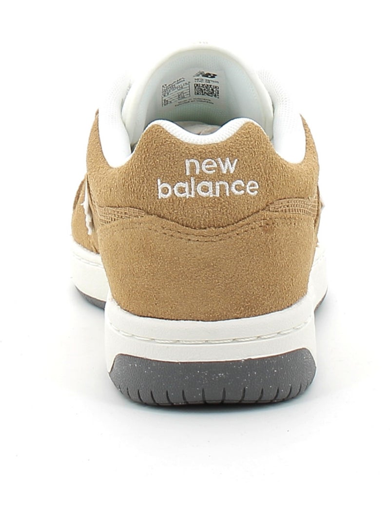 Baskets en Cuir et Suede new Balance Blanc - Kiabi