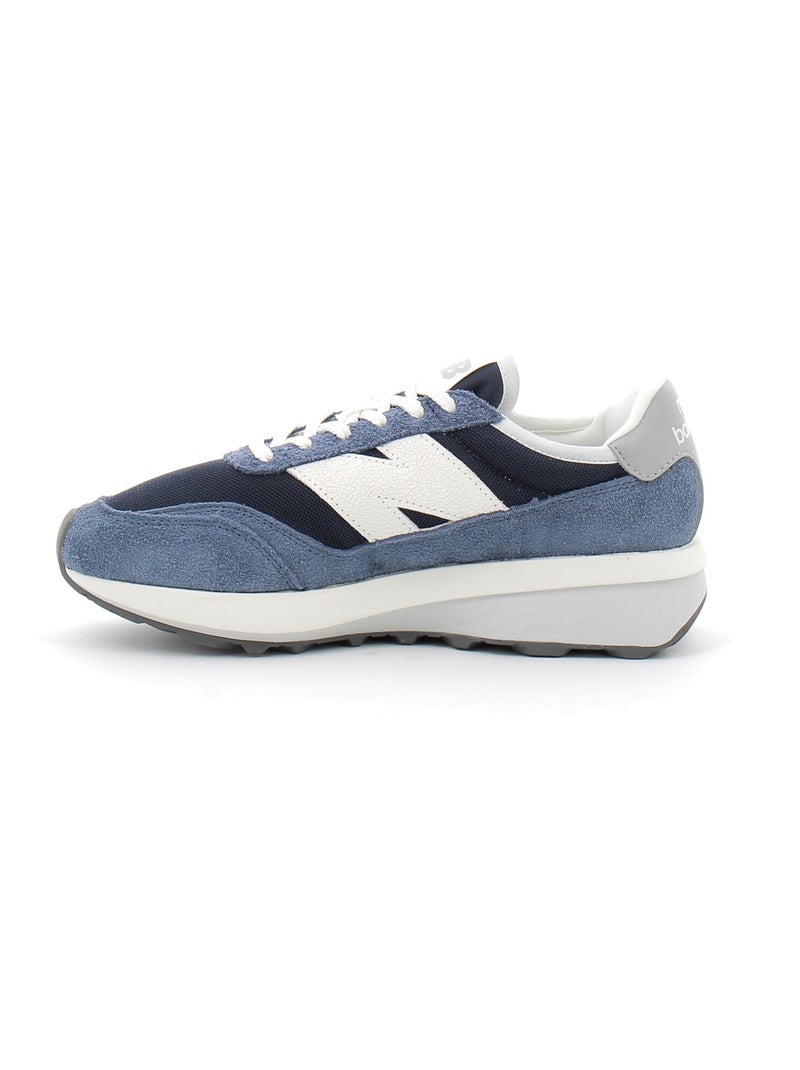 Baskets en Cuir et Suede new Balance Bleu - Kiabi