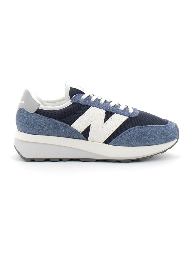Baskets en Cuir et Suede new Balance Bleu - Kiabi