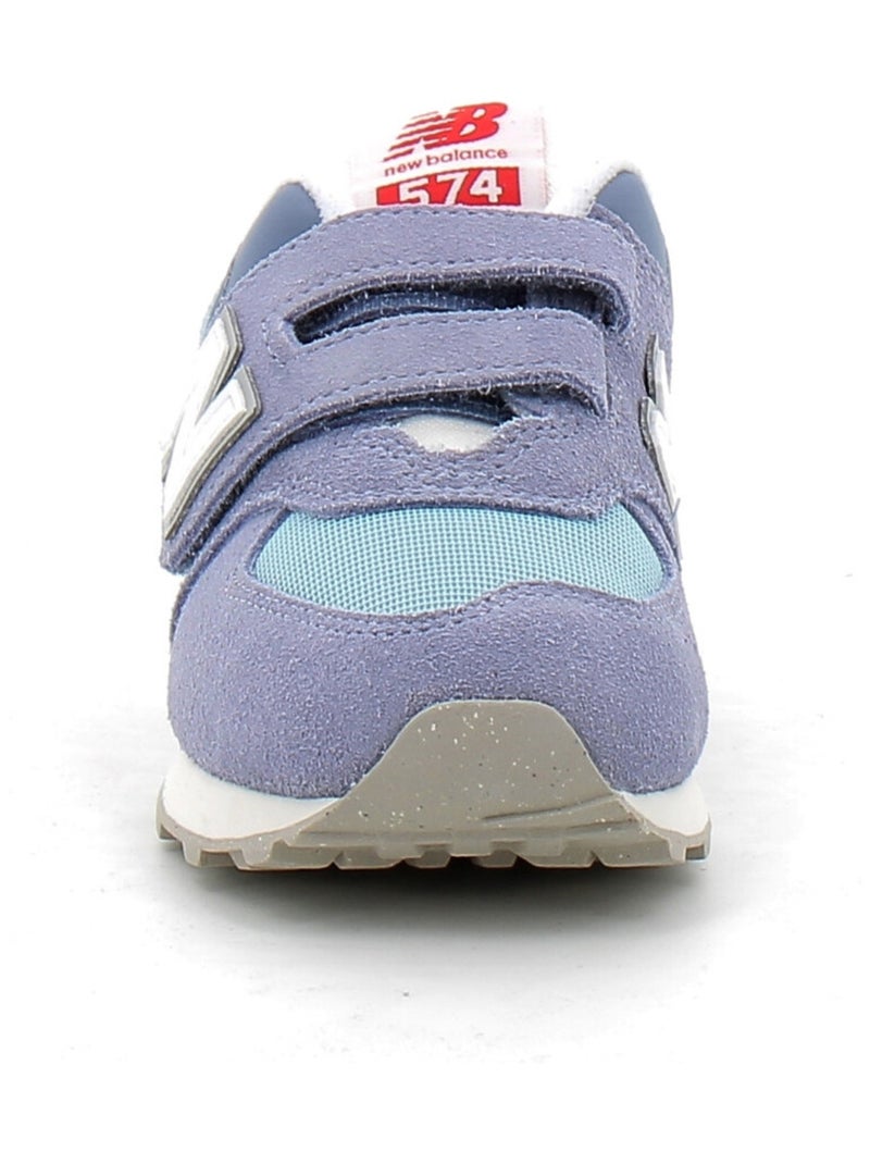 Baskets en Cuir et Suede new Balance Bleu - Kiabi
