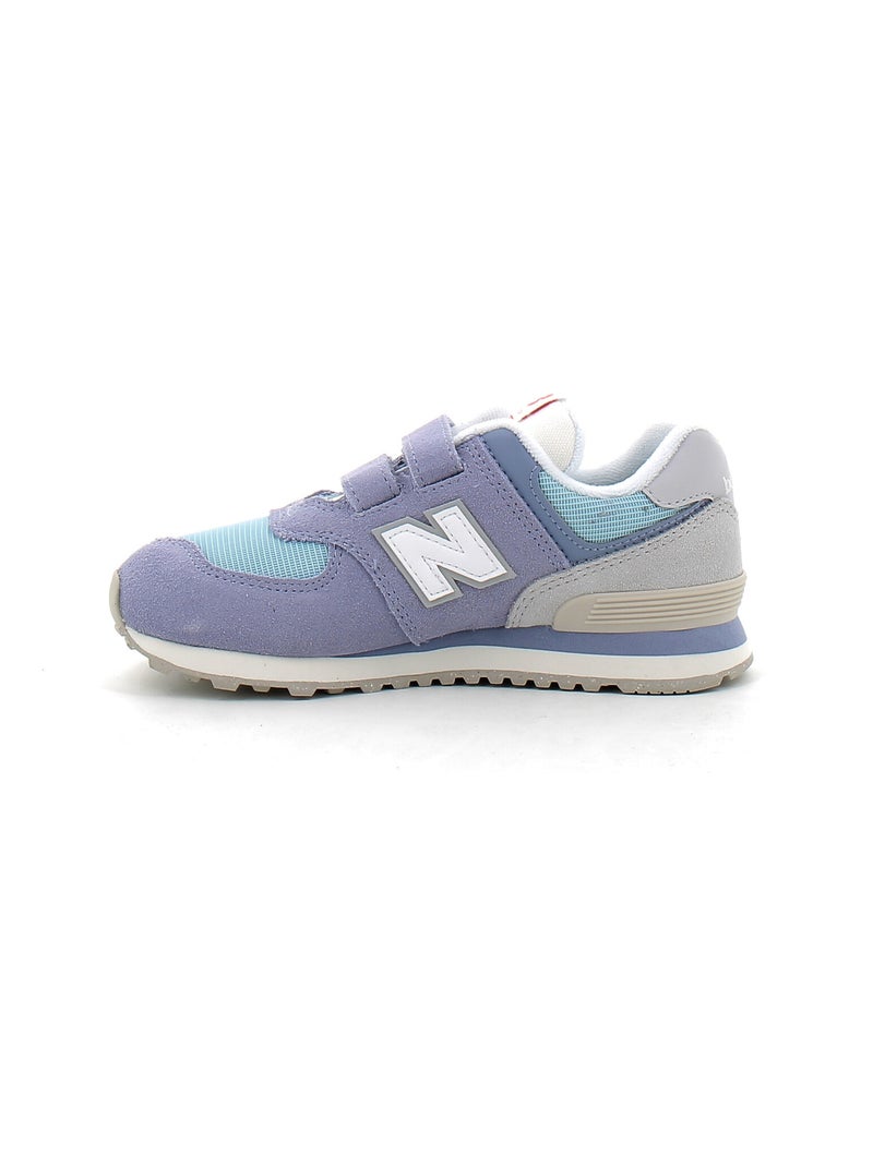 Baskets en Cuir et Suede new Balance Bleu - Kiabi