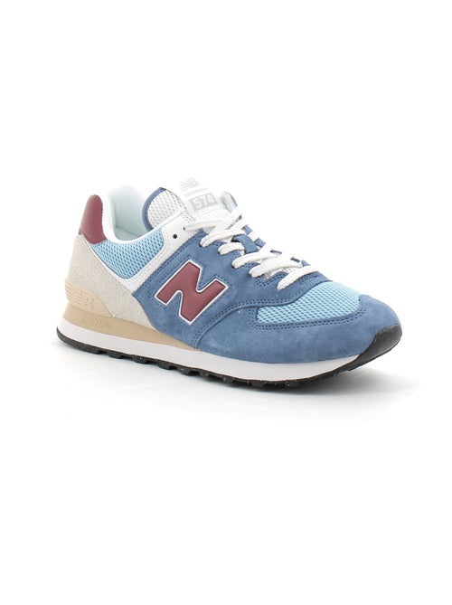 Baskets en Cuir et Suede new Balance - Kiabi
