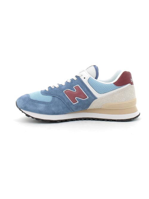 Baskets en Cuir et Suede new Balance - Kiabi