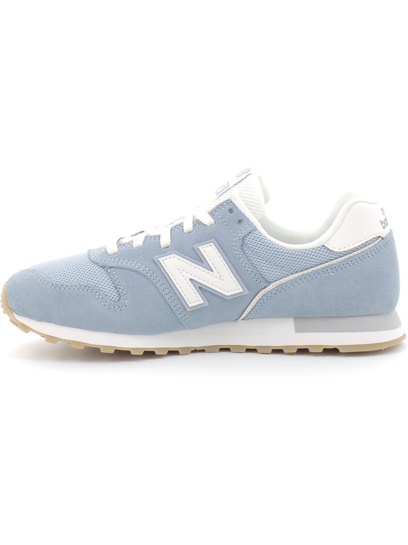 Baskets en cuir et suede new balance Bleu - Kiabi