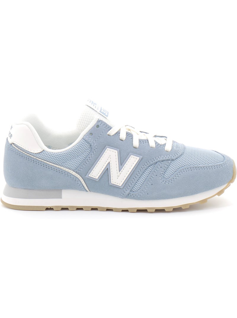 Baskets en cuir et suede new balance Bleu - Kiabi