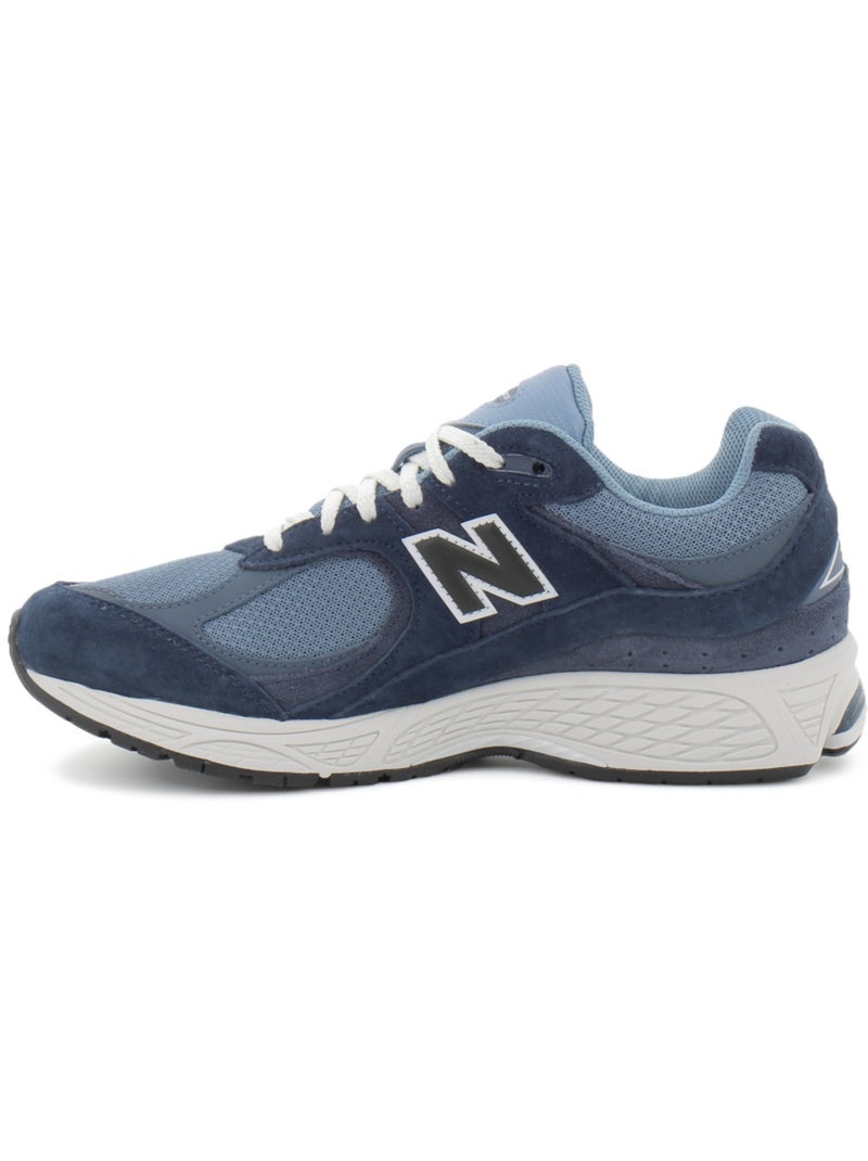 Baskets en cuir et suede new balance Bleu - Kiabi