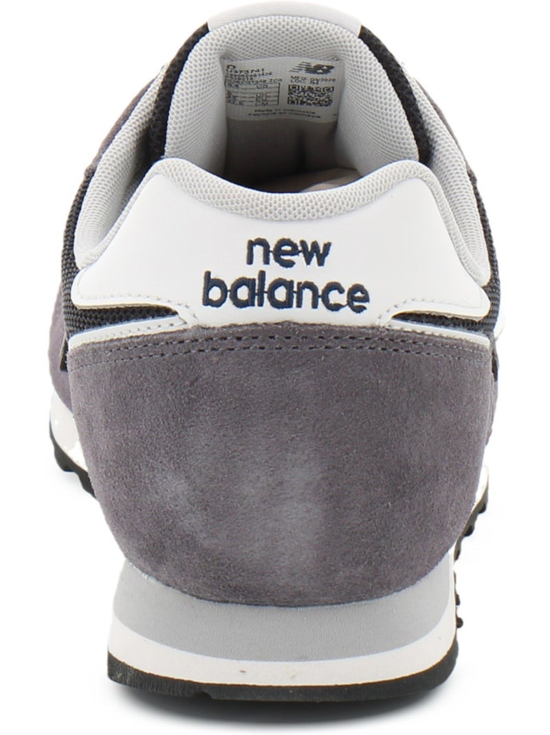 Baskets en cuir et suede new balance Bleu - Kiabi