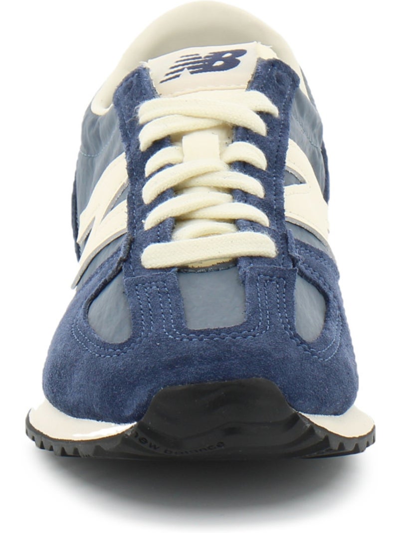 Baskets en cuir et suede new balance Bleu - Kiabi