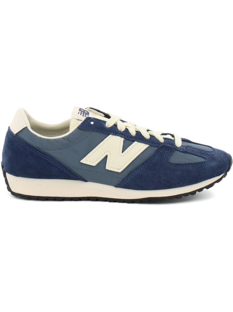 Baskets en cuir et suede new balance Bleu - Kiabi