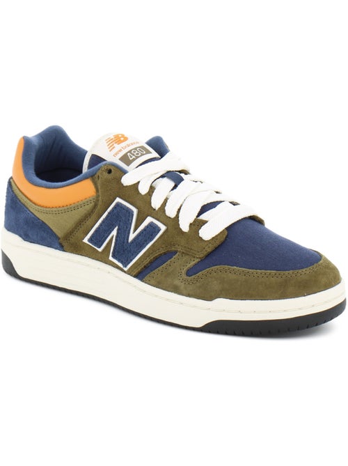 Baskets en cuir et suede new balance - Kiabi