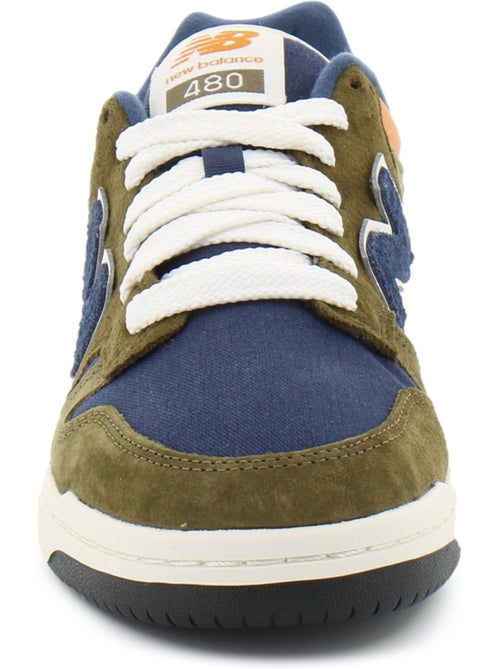 Baskets en cuir et suede new balance - Kiabi