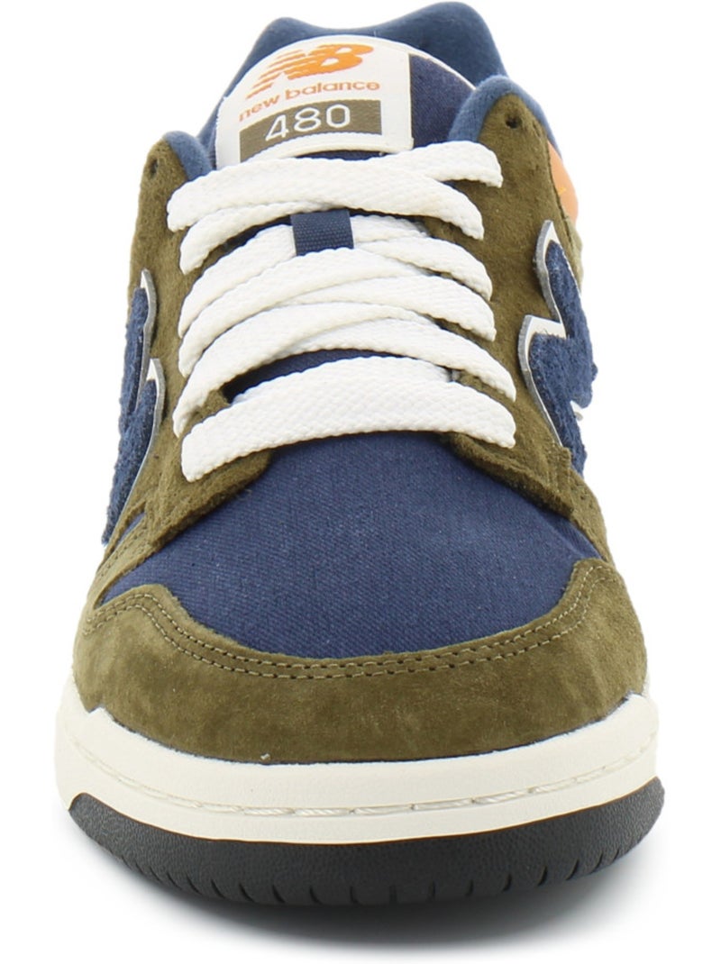 Baskets en cuir et suede new balance Bleu - Kiabi