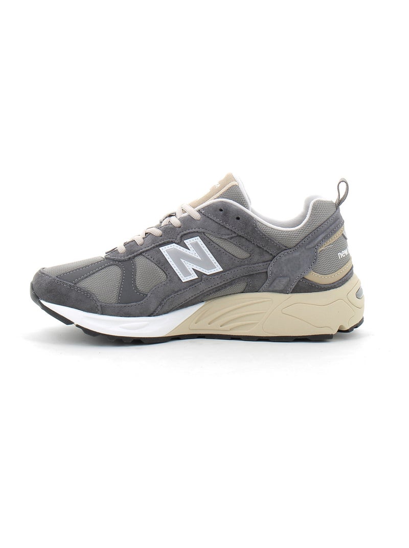 Baskets en Cuir et Suede new Balance Gris - Kiabi