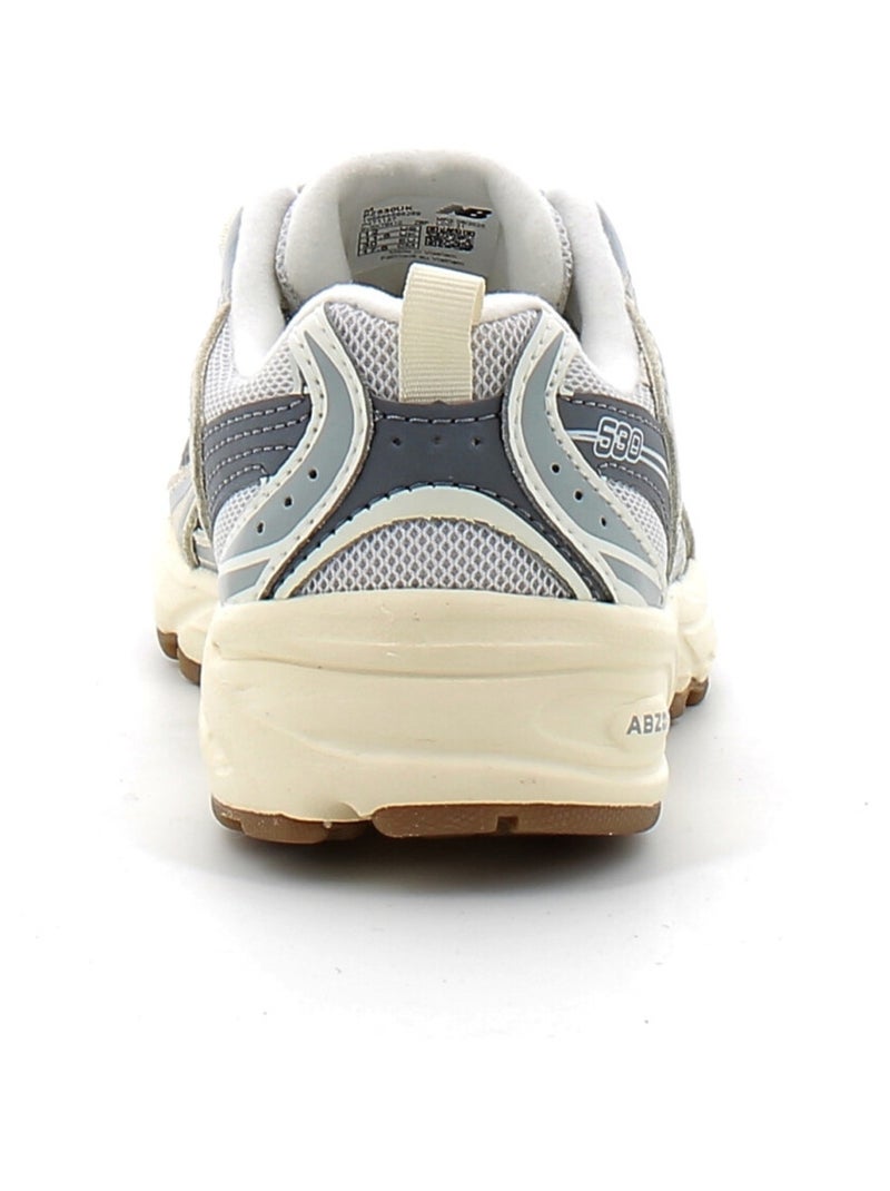 Baskets en Cuir et Suede new Balance Gris - Kiabi