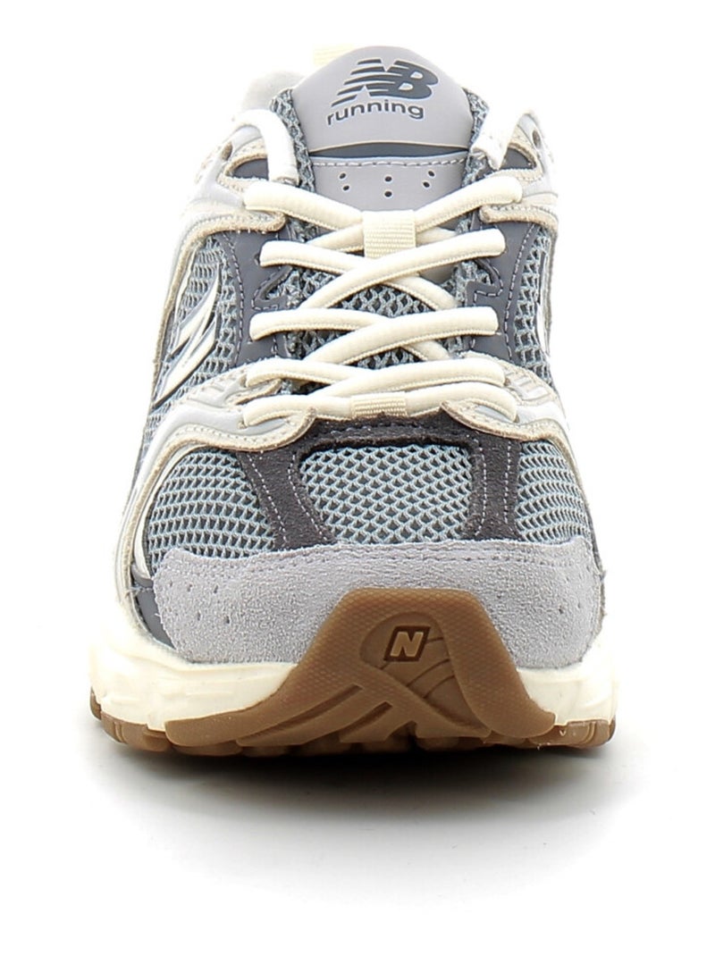 Baskets en Cuir et Suede new Balance Gris - Kiabi