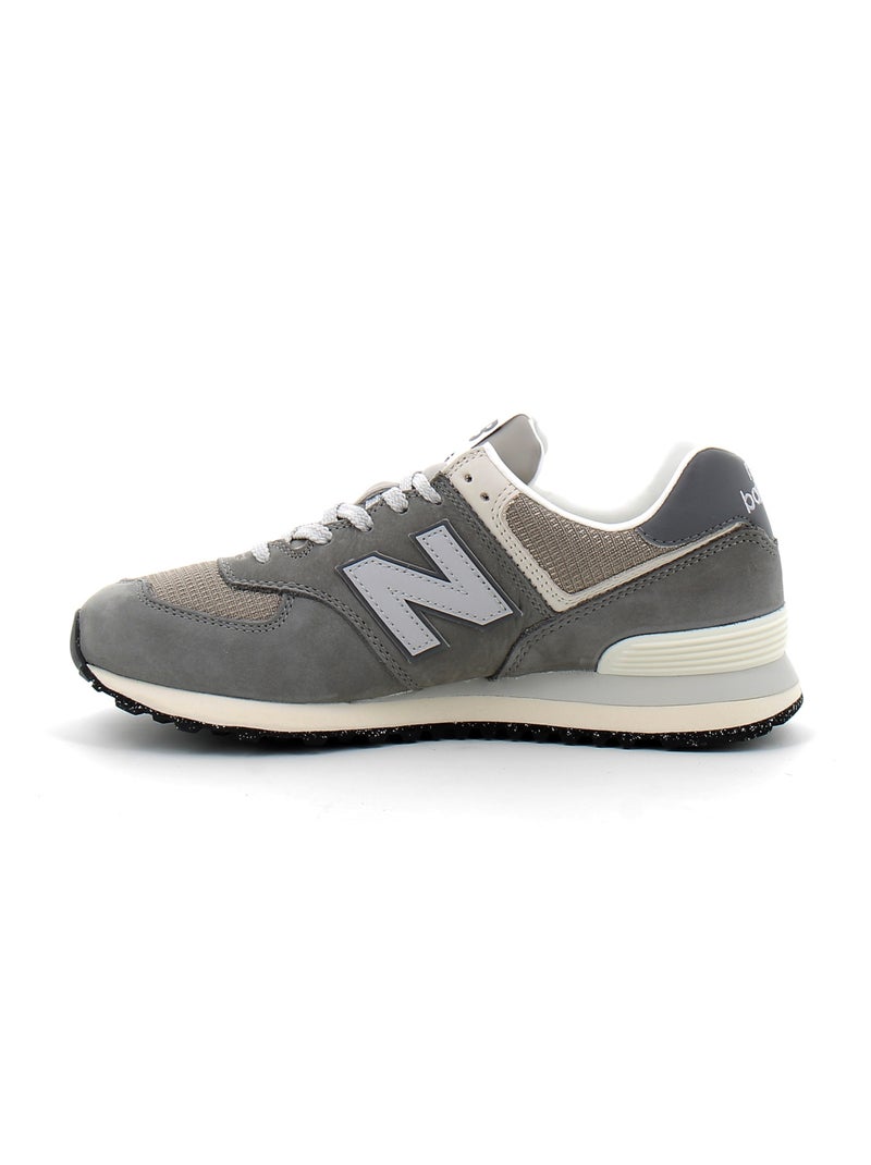 Baskets en Cuir et Suede new Balance Gris - Kiabi