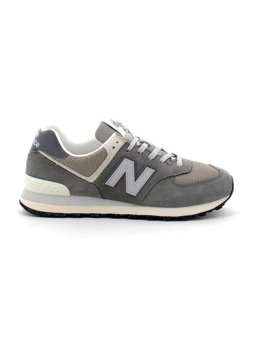 Baskets en Cuir et Suede new Balance - Kiabi
