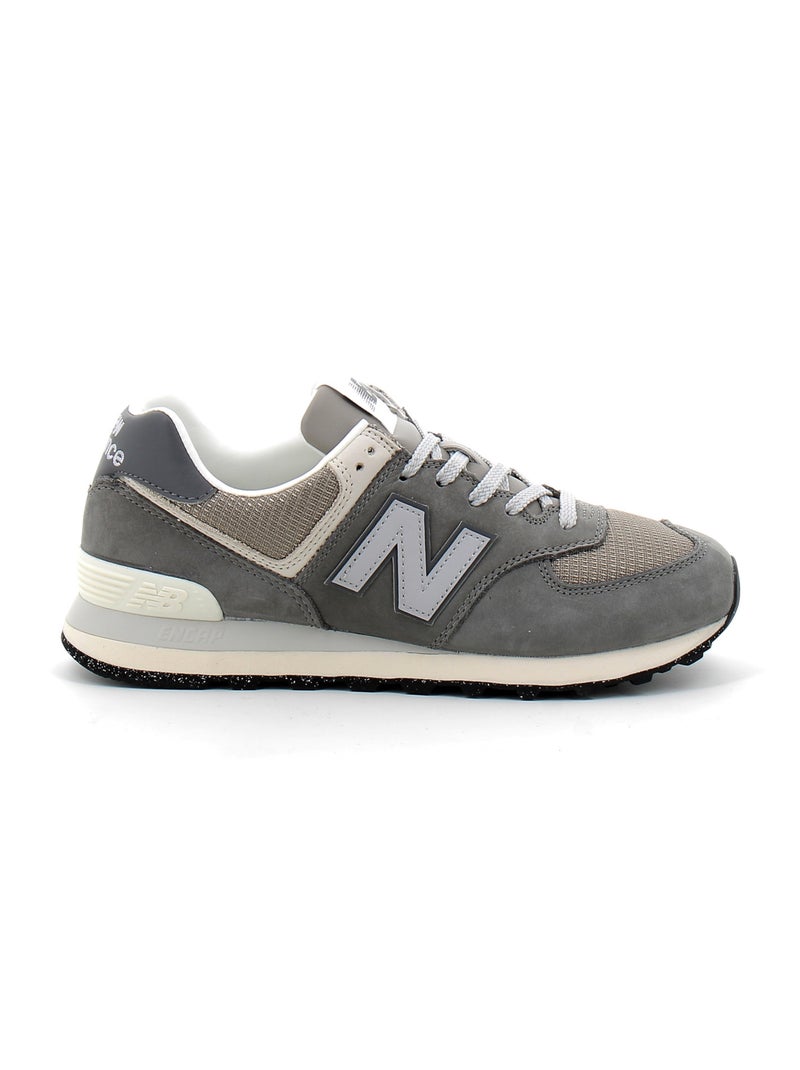 Baskets en Cuir et Suede new Balance Gris - Kiabi