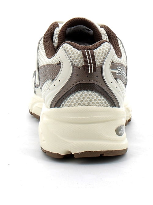 Baskets en cuir et suede new balance - Kiabi Baskets en cuir et suede new balance - Kiabi