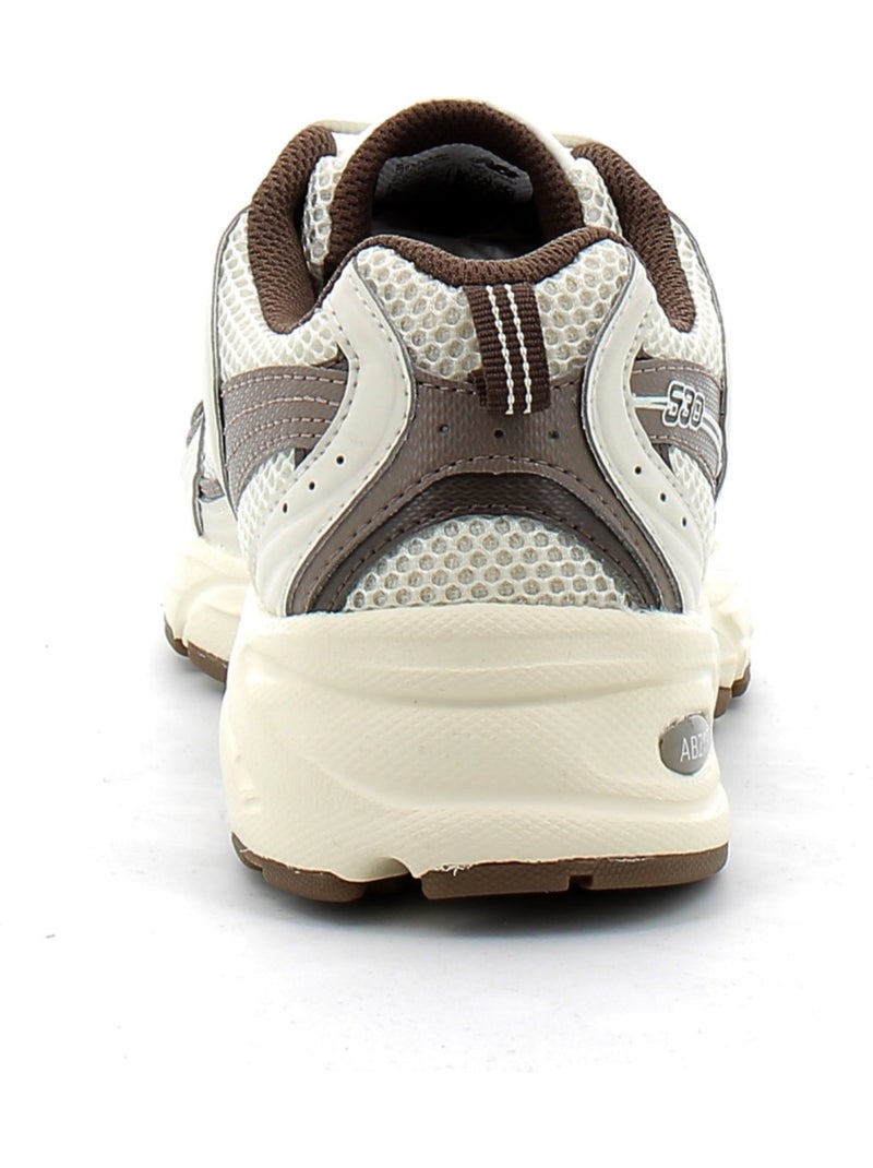Baskets en Cuir et Suede new Balance Gris - Kiabi