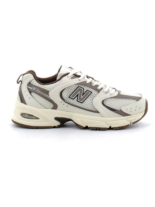 Baskets en cuir et suede new balance - Kiabi Baskets en cuir et suede new balance - Kiabi