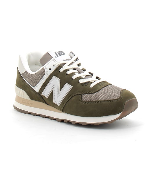 Baskets en Cuir et Suede new Balance - Kiabi