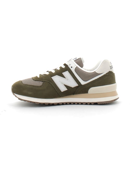 Baskets en Cuir et Suede new Balance - Kiabi