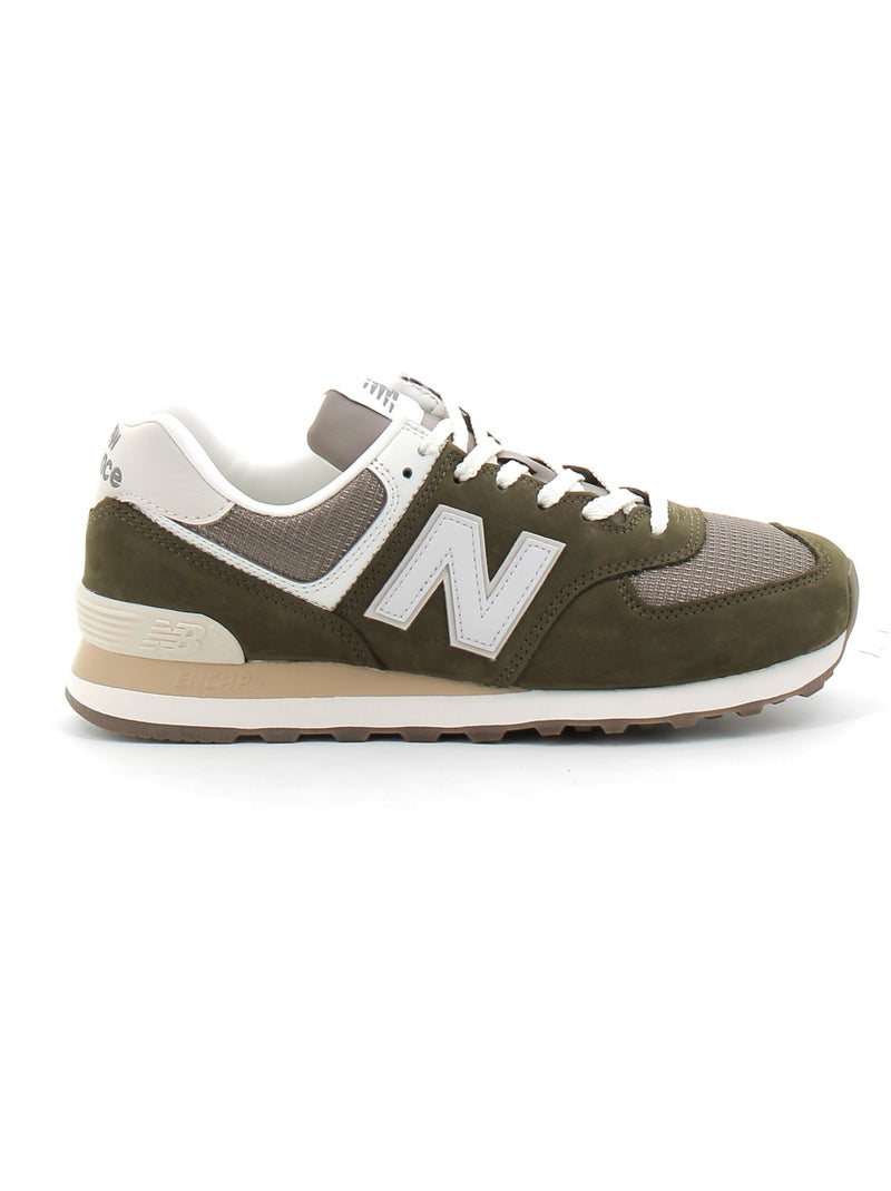 Baskets en Cuir et Suede new Balance Gris - Kiabi