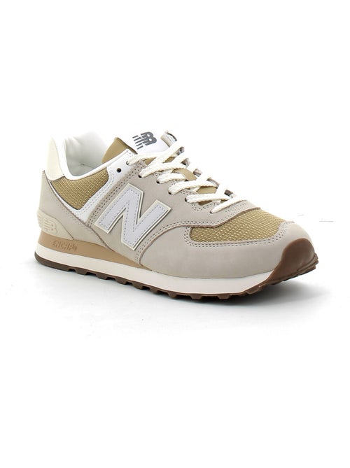 Baskets en Cuir et Suede new Balance - Kiabi