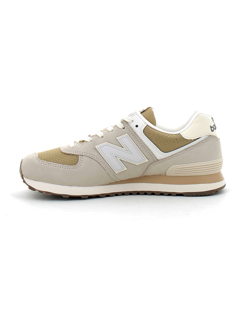 Baskets en Cuir et Suede new Balance Gris - Kiabi