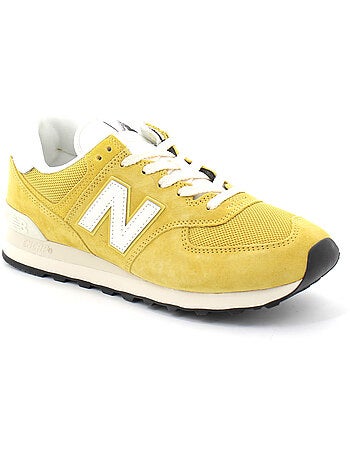 Baskets en cuir et suede new balance