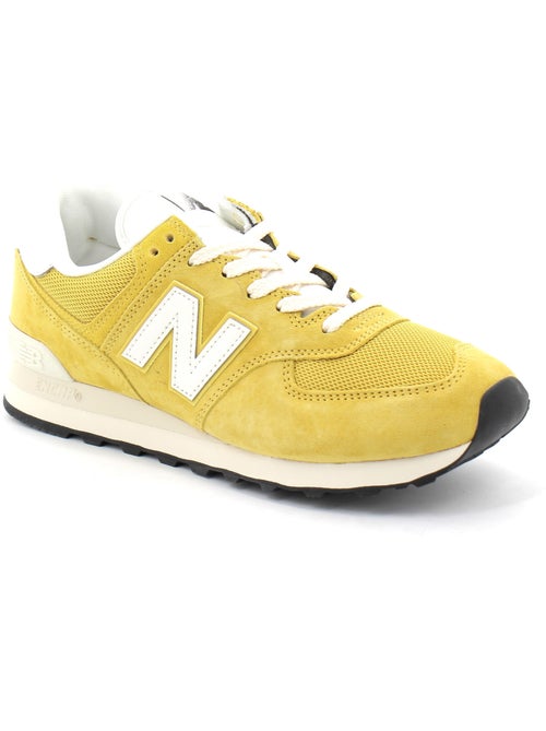Baskets en Cuir et Suede new Balance - Kiabi
