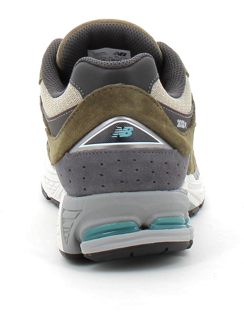 Baskets en Cuir et Suede new Balance Kaki - Kiabi