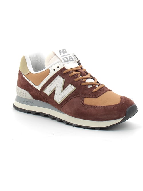 Baskets en Cuir et Suede new Balance - Kiabi