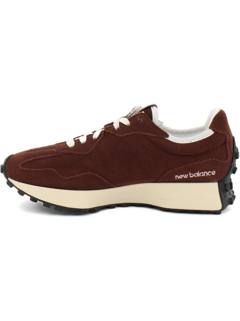 Baskets en cuir et suede new balance Marron - Kiabi
