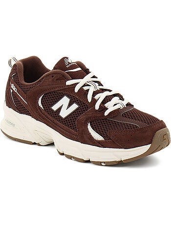 Baskets en cuir et suede new balance