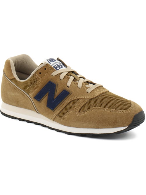 Baskets en cuir et suede new balance - Kiabi Baskets en cuir et suede new balance - Kiabi