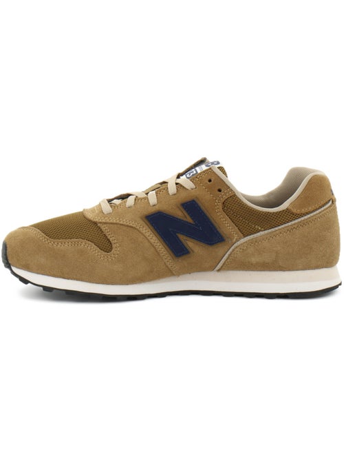 Baskets en cuir et suede new balance - Kiabi Baskets en cuir et suede new balance - Kiabi