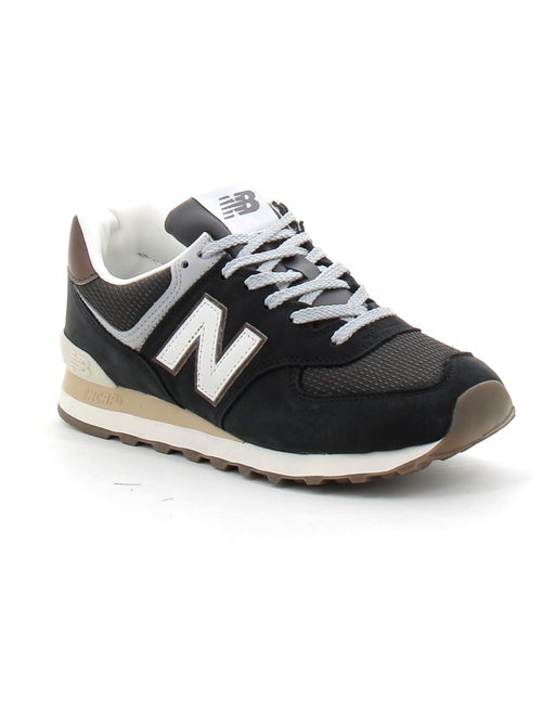 Baskets en Cuir et Suede new Balance - Kiabi