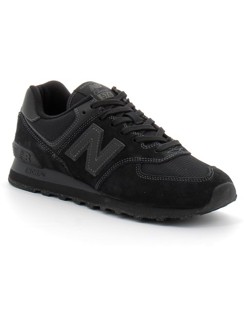Baskets en Cuir et Suede new Balance - Kiabi