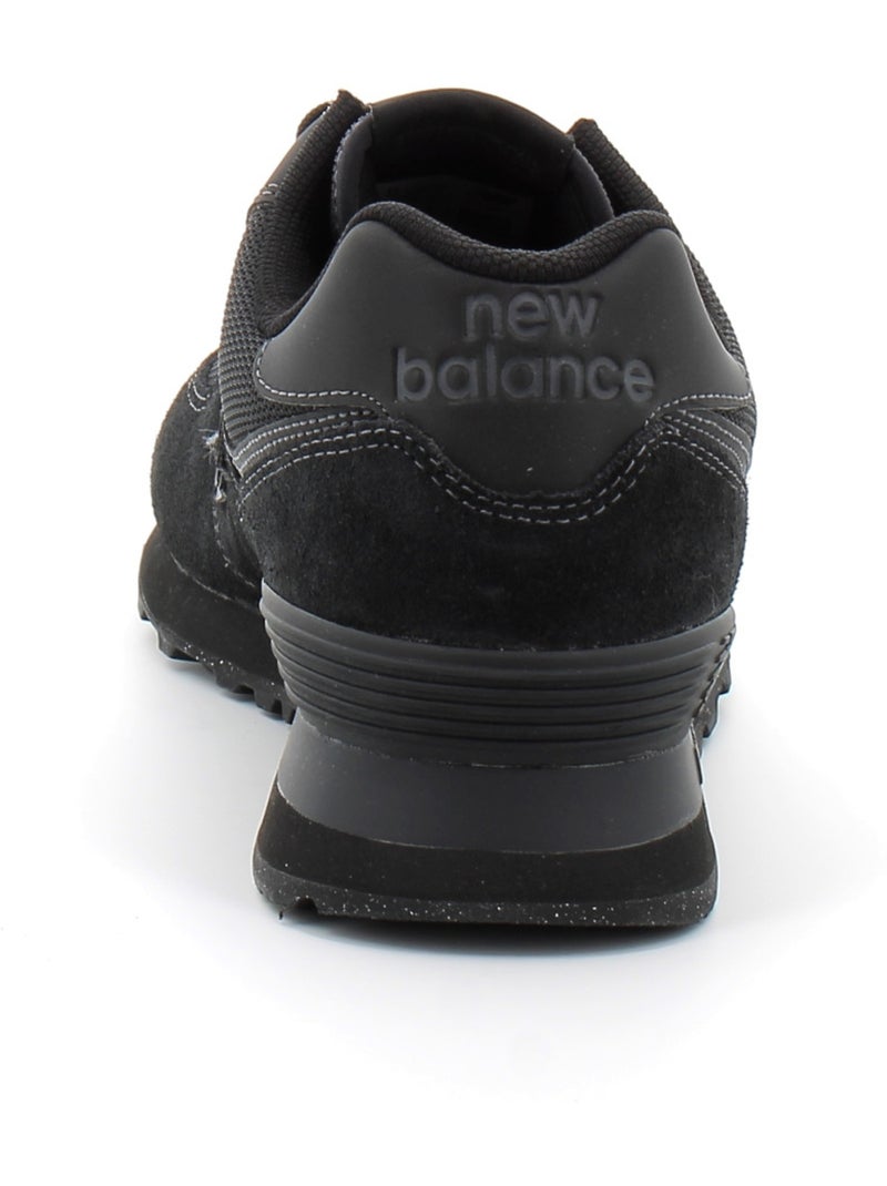 Baskets en Cuir et Suede new Balance Noir - Kiabi