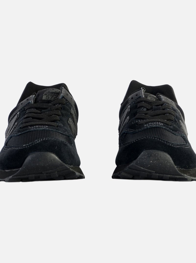 Baskets en Cuir et Suede new Balance Noir - Kiabi