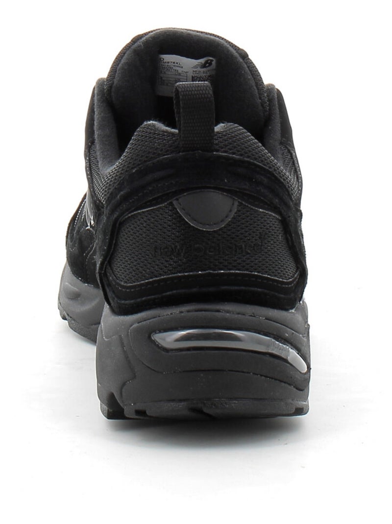 Baskets en Cuir et Suede new Balance Noir - Kiabi