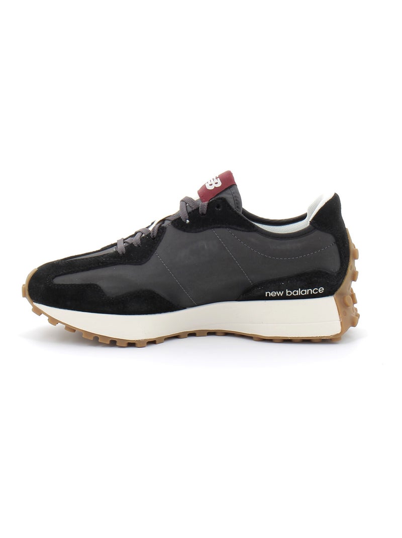 Baskets en Cuir et Suede new Balance Noir - Kiabi